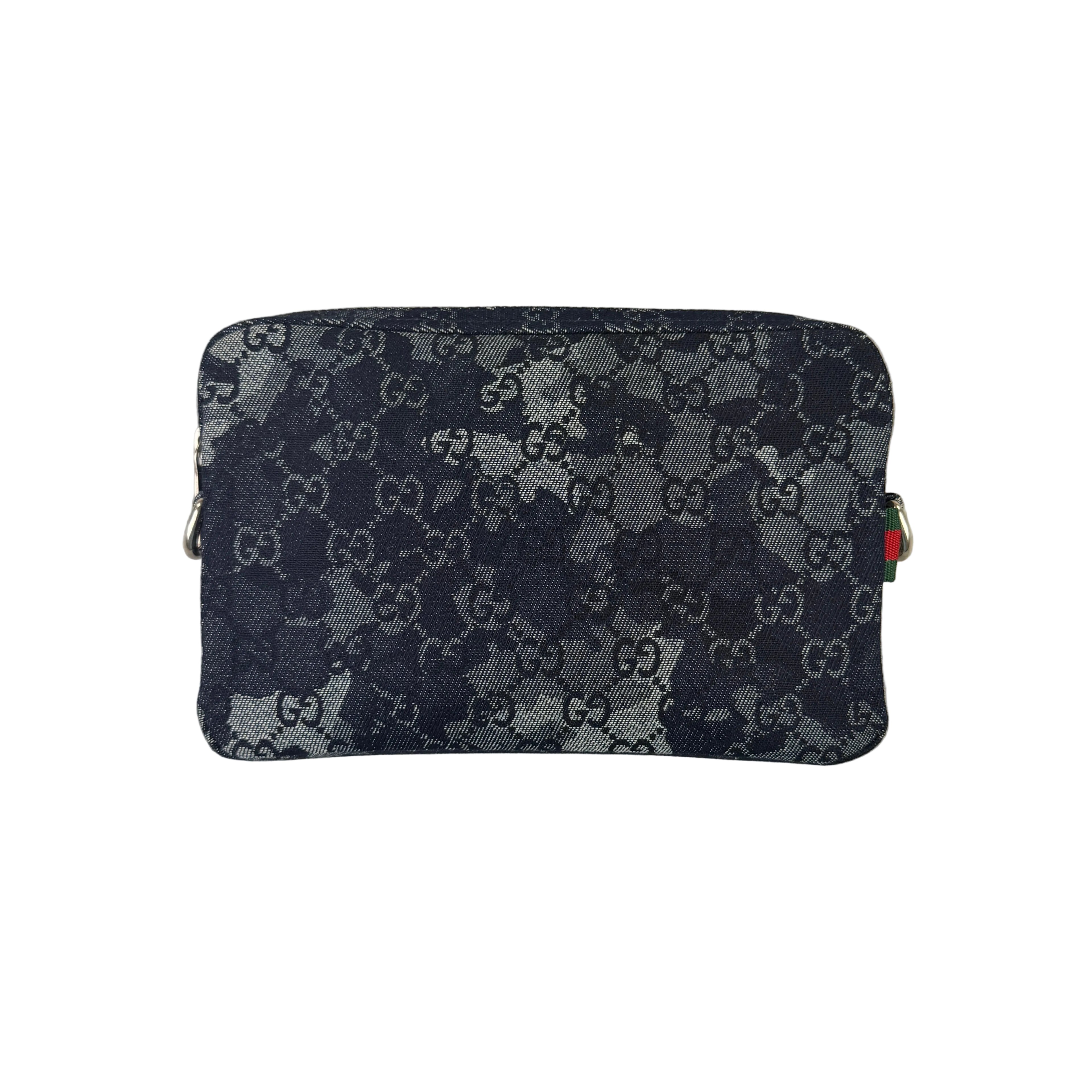 Gucci Men’s Blue Camo GG Monogram Small Side Big