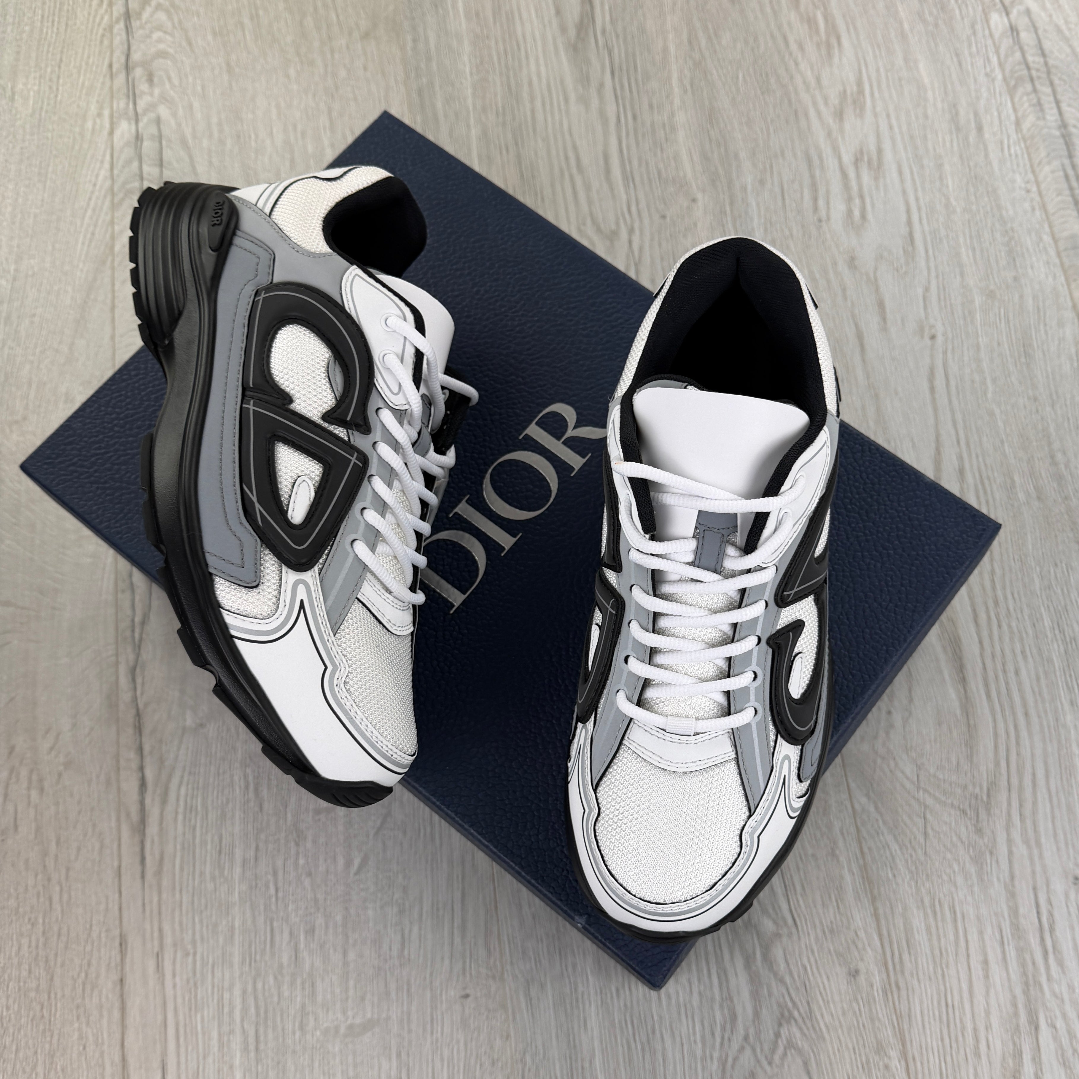 Dior B30 Men’s Grey/White Trainers