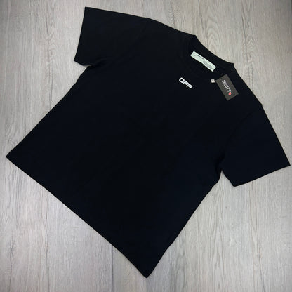 Off White Men’s Black Oversized T-shirt