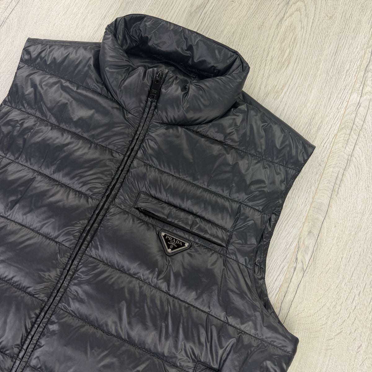 Prada Men’s Black Vest Gilet - 50 (M/L)