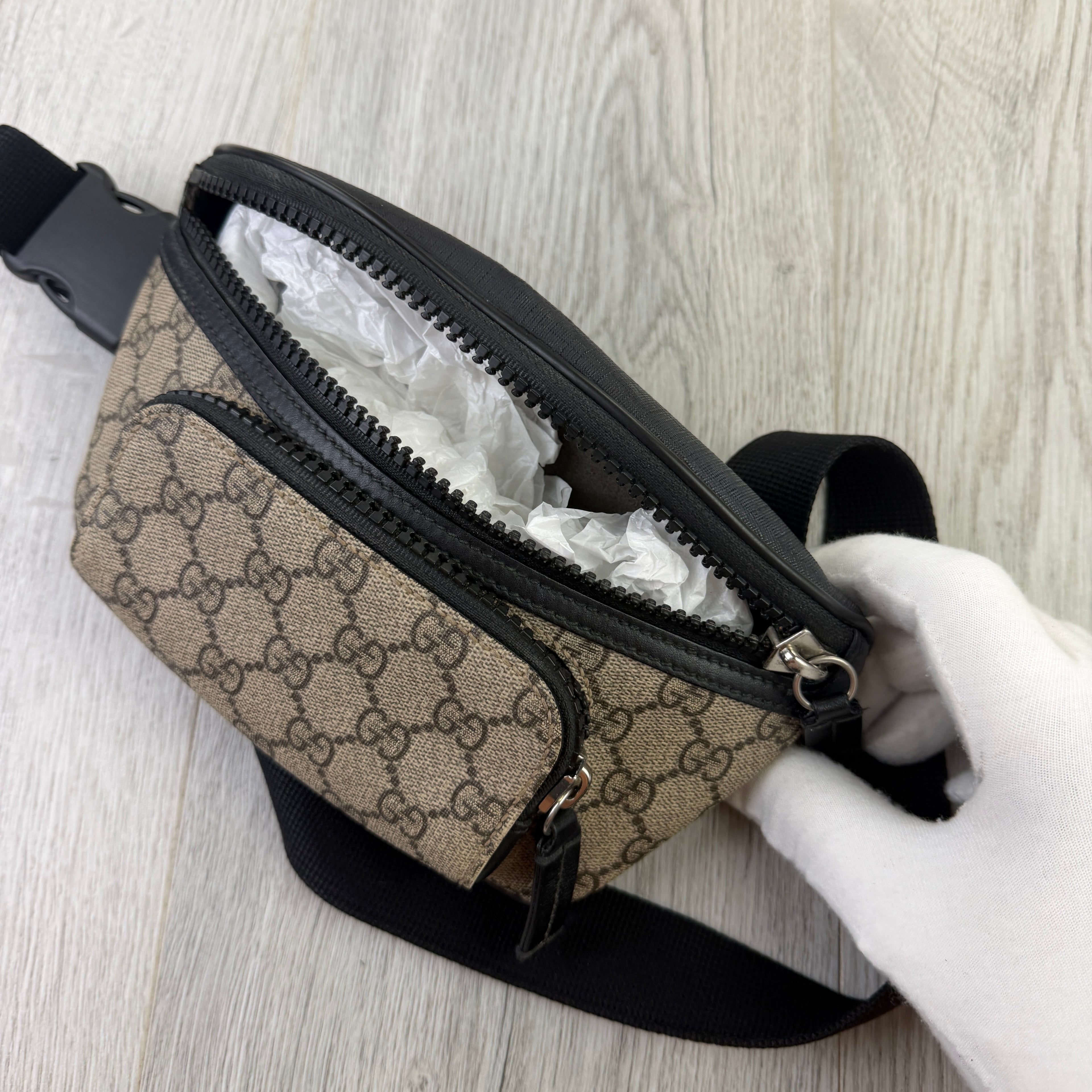 Gucci Beige GG Classic Belt Bag
