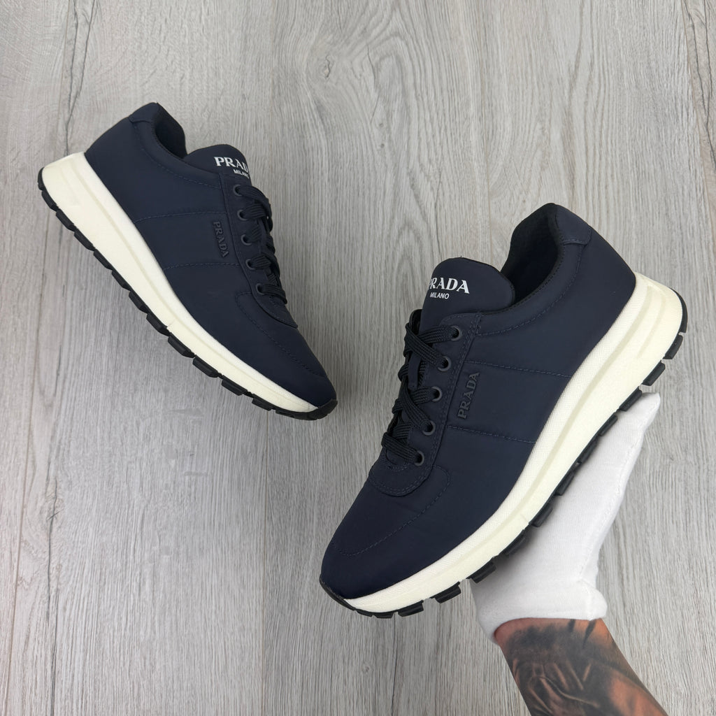 Prada Men’s Navy Trainers - Uk 7