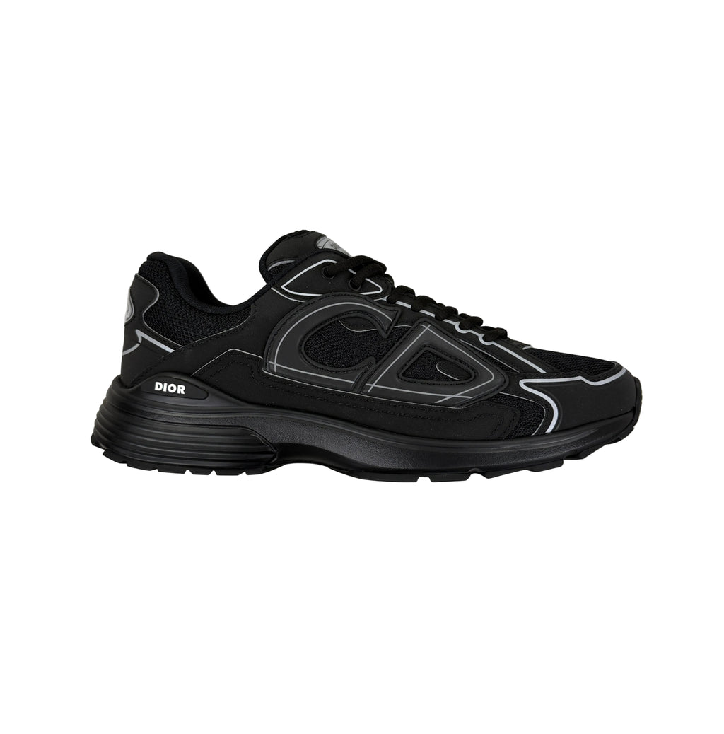 Dior B30 Men’s Triple Black Trainers - 42 (Fit Uk 8)