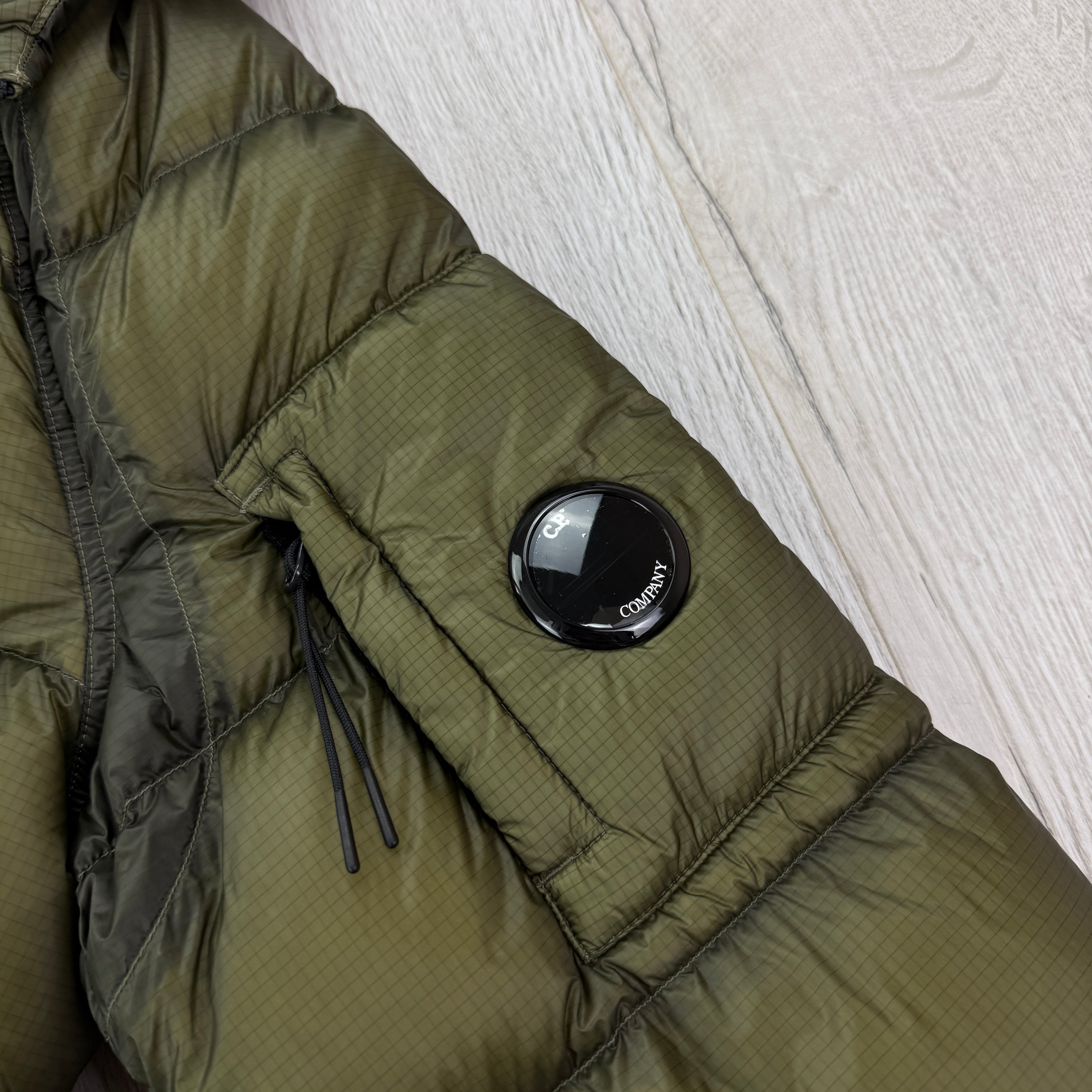 Cp Company Men’s Zip-up D.D Hooded Down Jacket