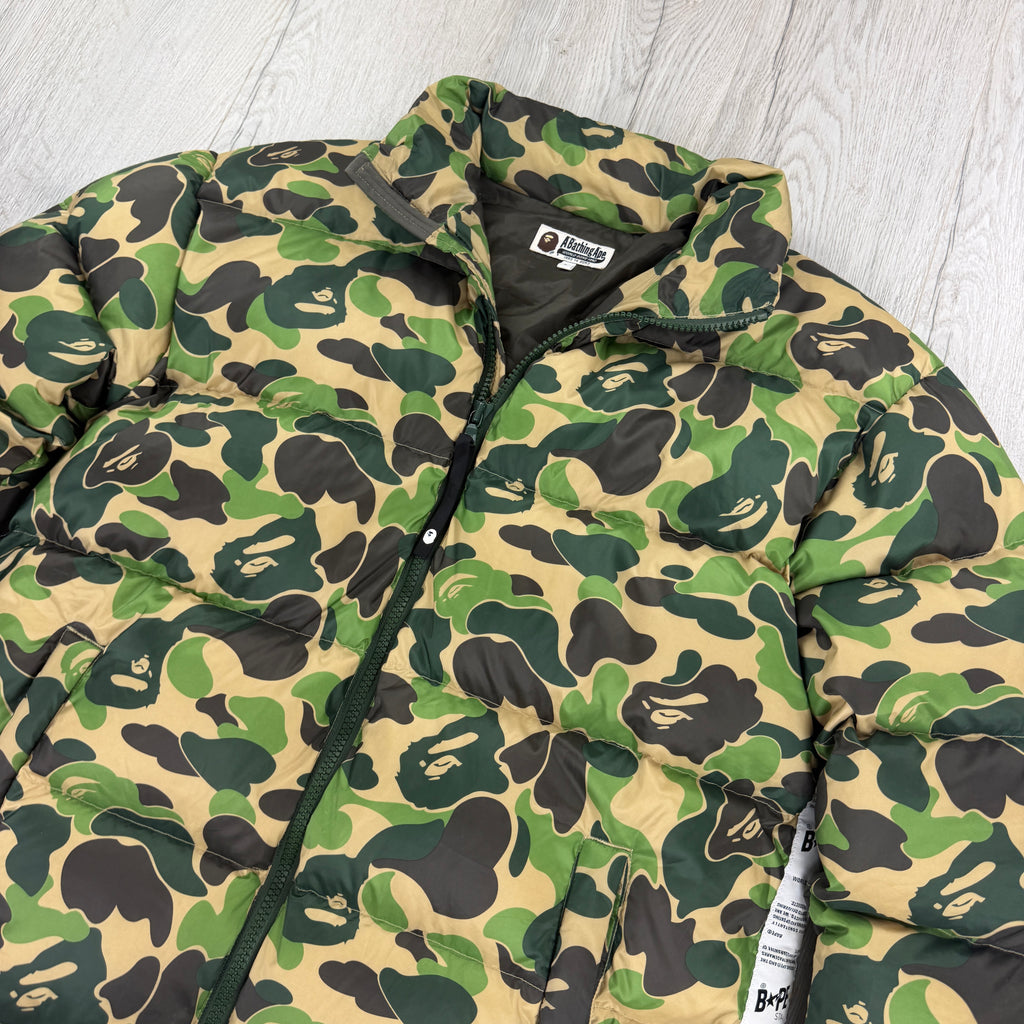 BAPE 1st Camo Down Jacket / Puffer Large