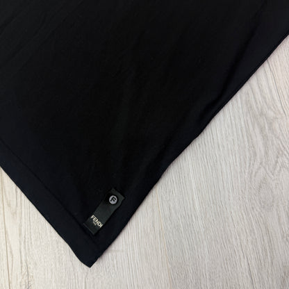 Fendi Men’s Black T-shirt - Large Slim