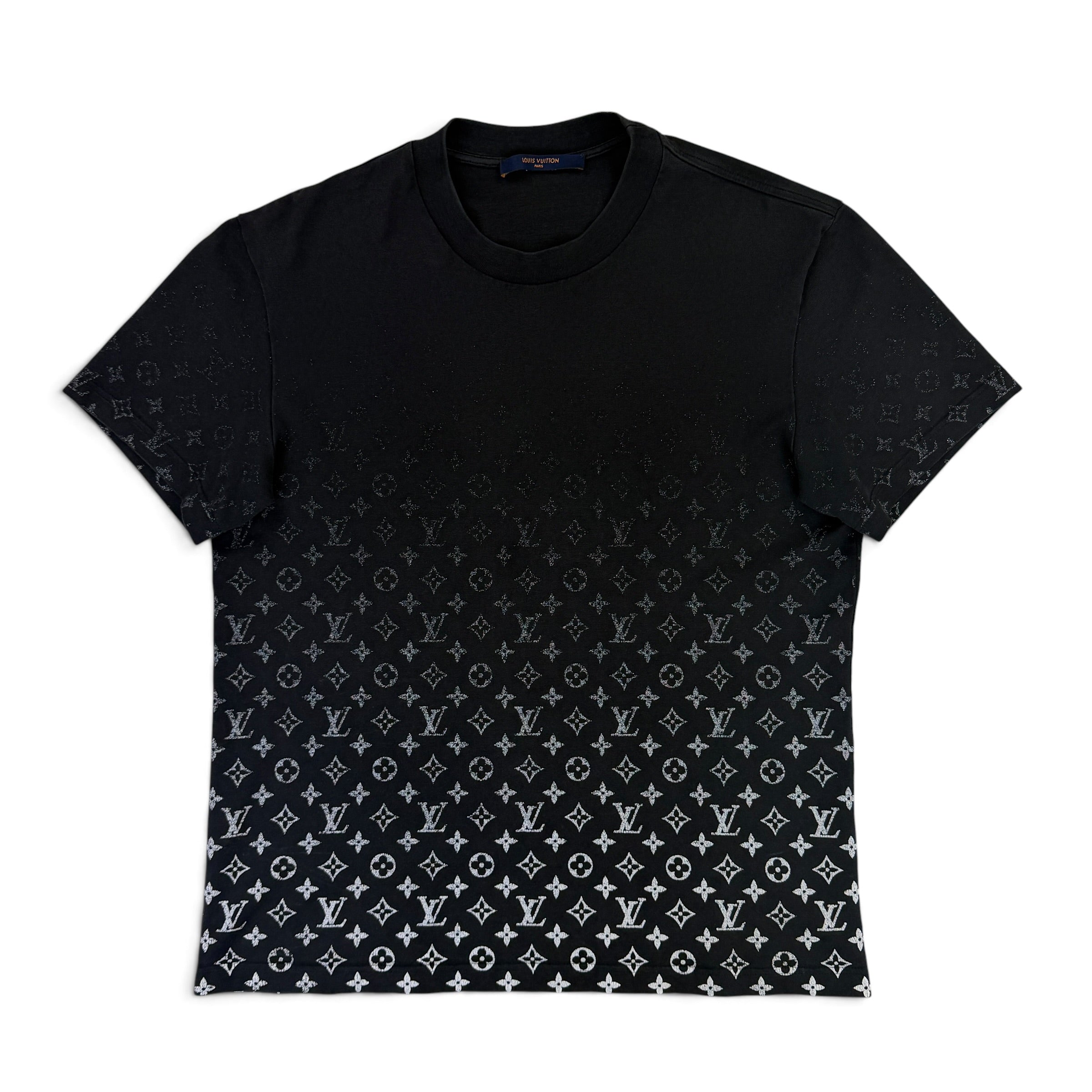 Louis Vuitton Men’s Black Gradient T-shirt