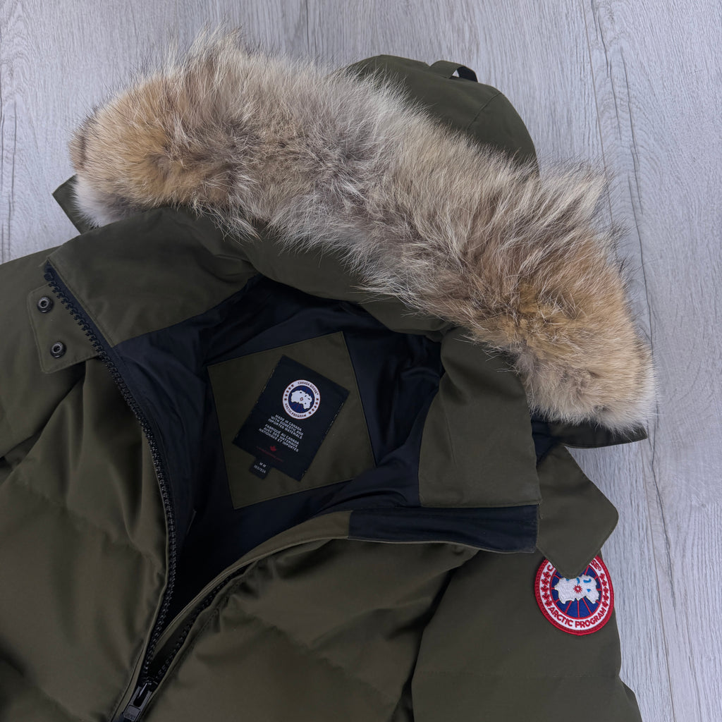 Canada Goose Women’s Khaki Green Chelsea Parker Jacket - Medium