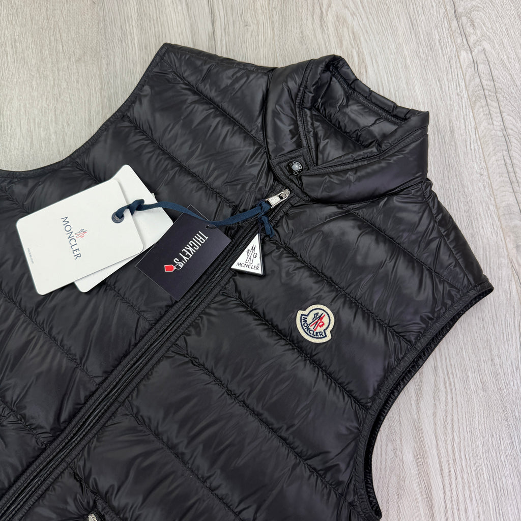 Moncler Men’s Black GUI Down Gilet