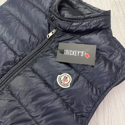 Moncler Men’s Navy GUI Gilet - Size 3