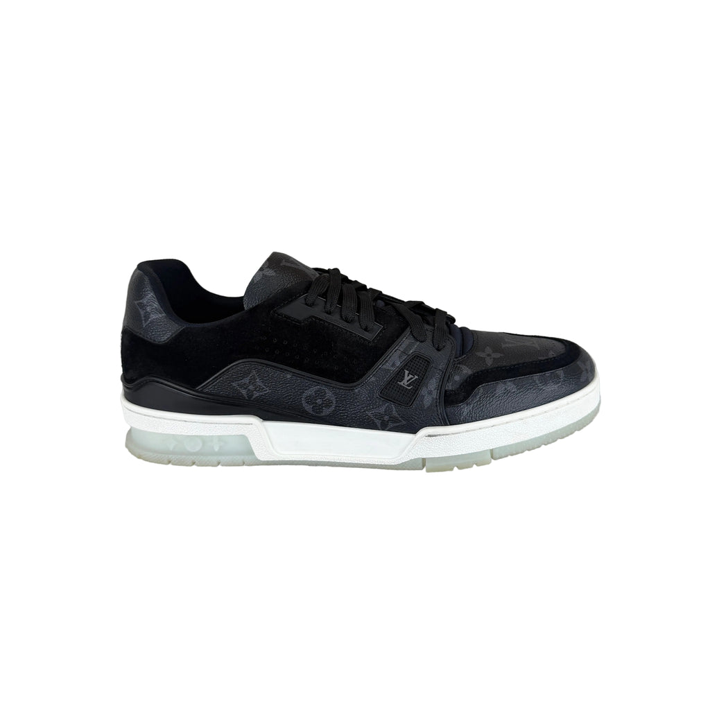 Louis Vuitton Men’s Black Low Trainers - Uk 9 (Fit 10)