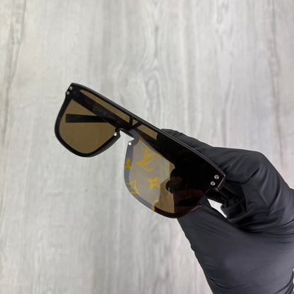 Louis Vuitton Men’s Brown Monogram Waimea Sunglasses