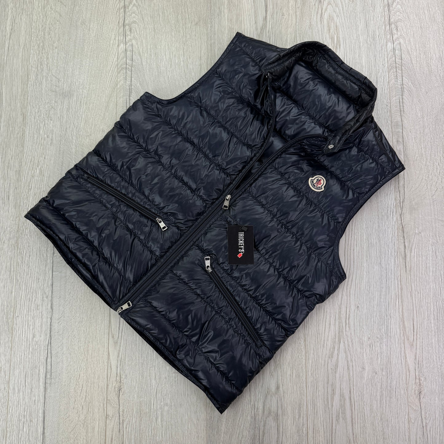 Moncler Men’s Navy GUI Down Gilet