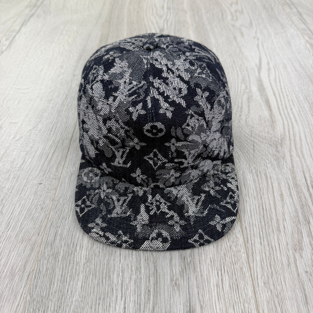 Louis Vuitton Men’s Tapestry Monogram Flat Hat - 58