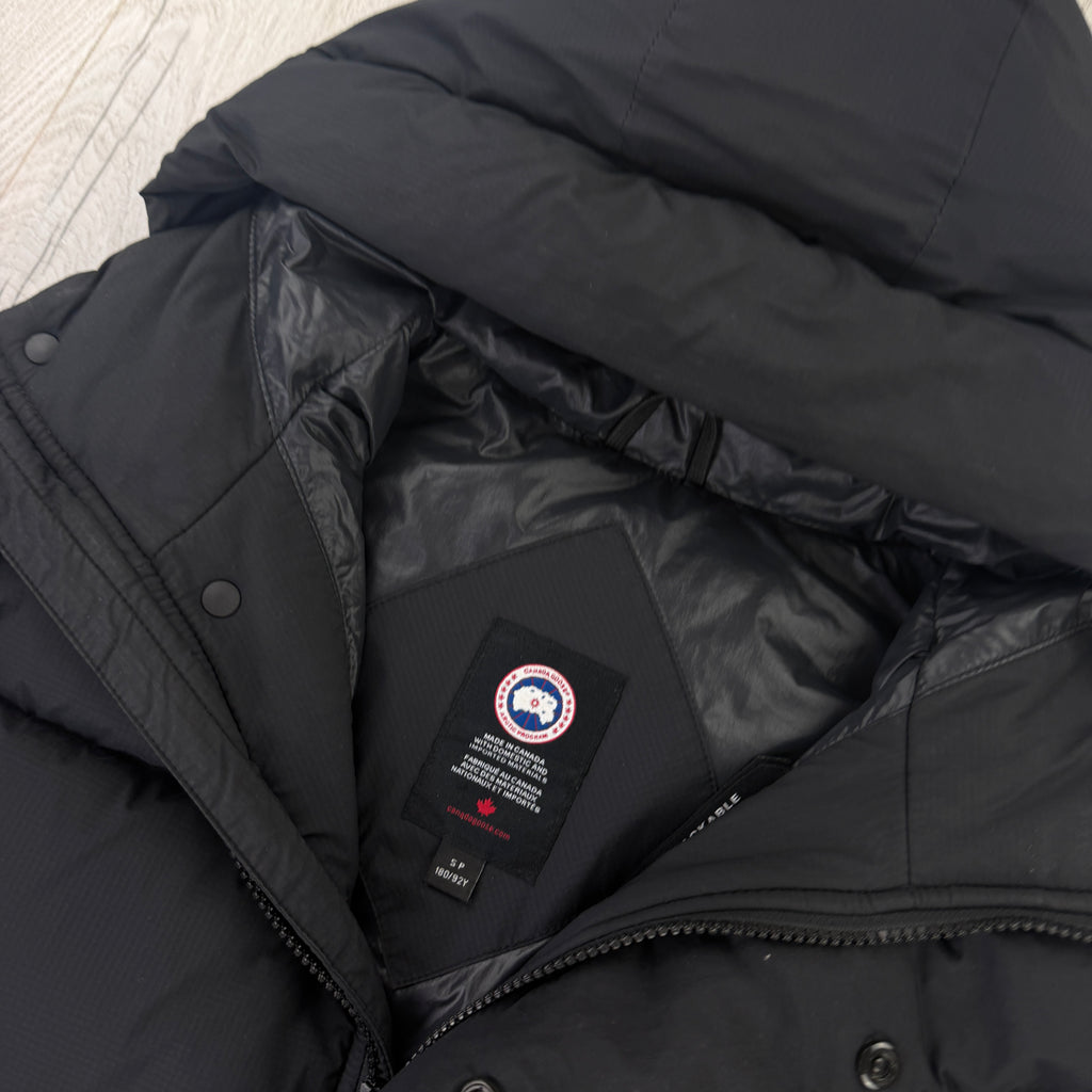 Canada Goose Men’s Armstrong Quilted Nylon-Ripstop Hooded Down Jacket - Small