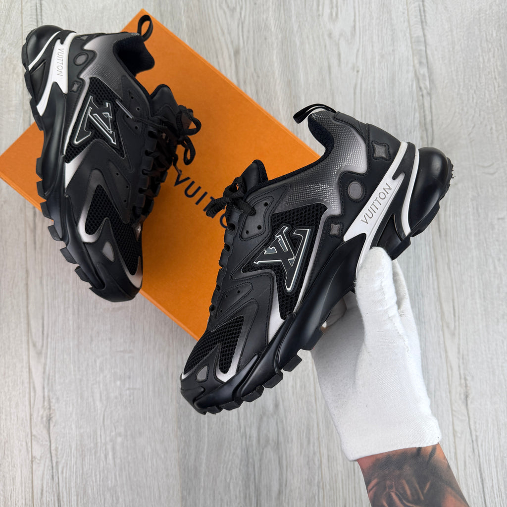 Louis Vuitton Men’s Black White Tactical Trainers  - Uk 7 (Fit 7.5)