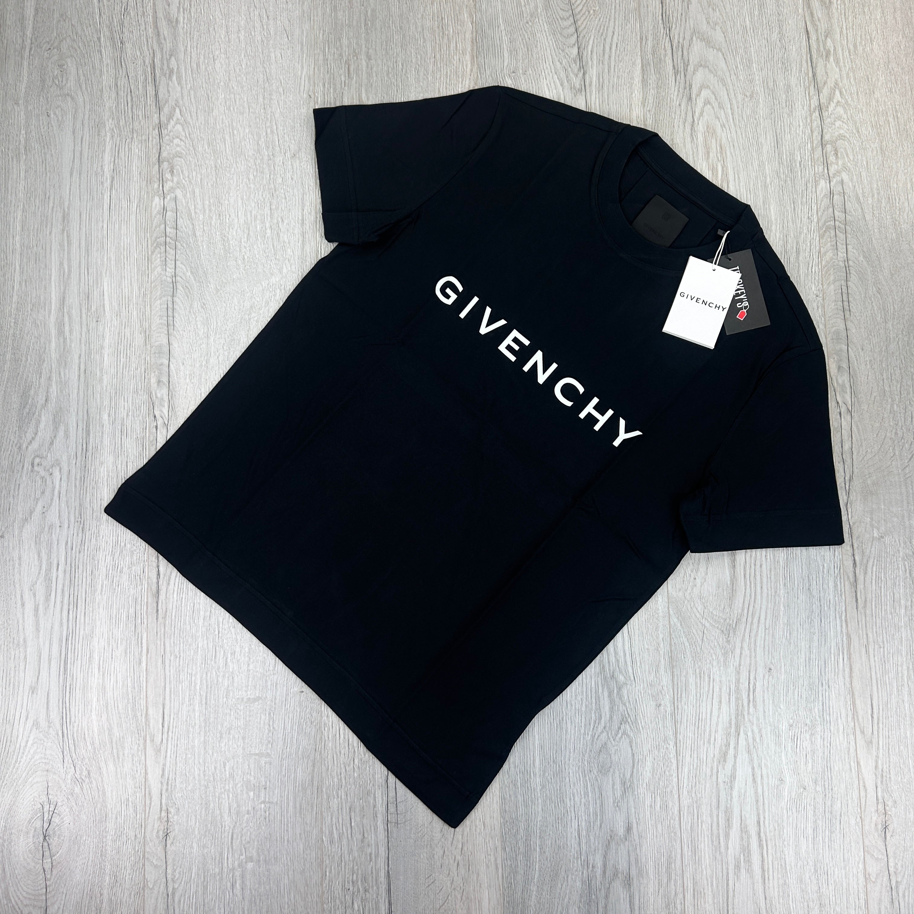 Mens black givenchy deals t shirt