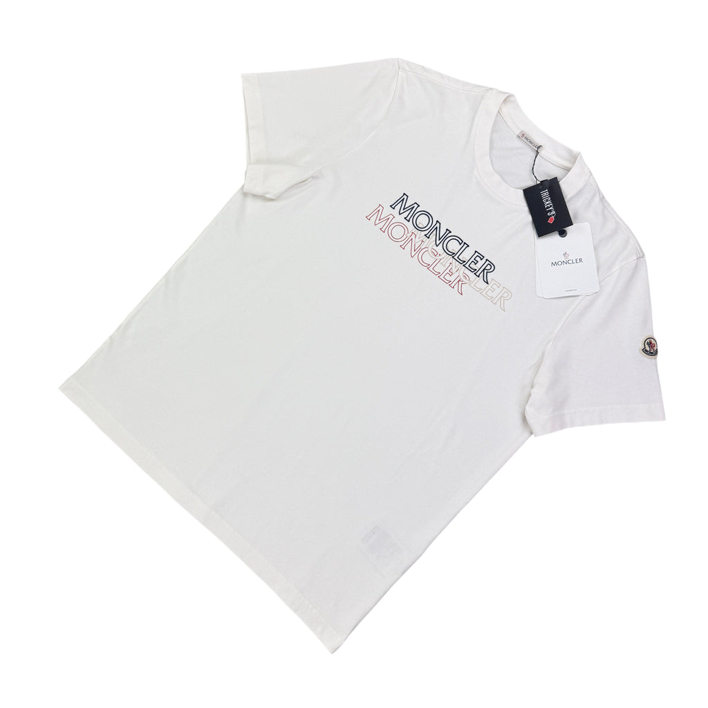 Moncler Men’s White T-shirt - XL