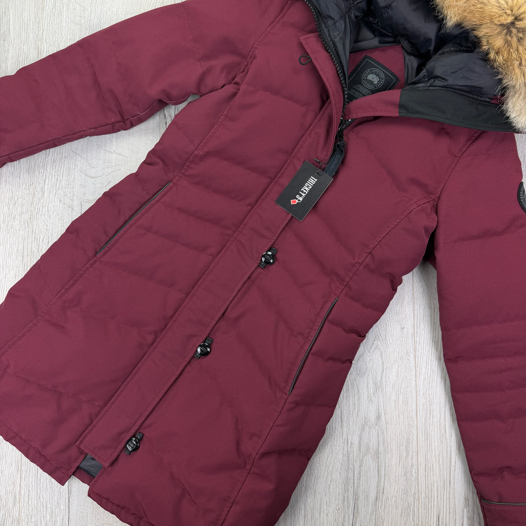 Canada Goose Women’s Loretta  Burgundy Parker Jacket - XS