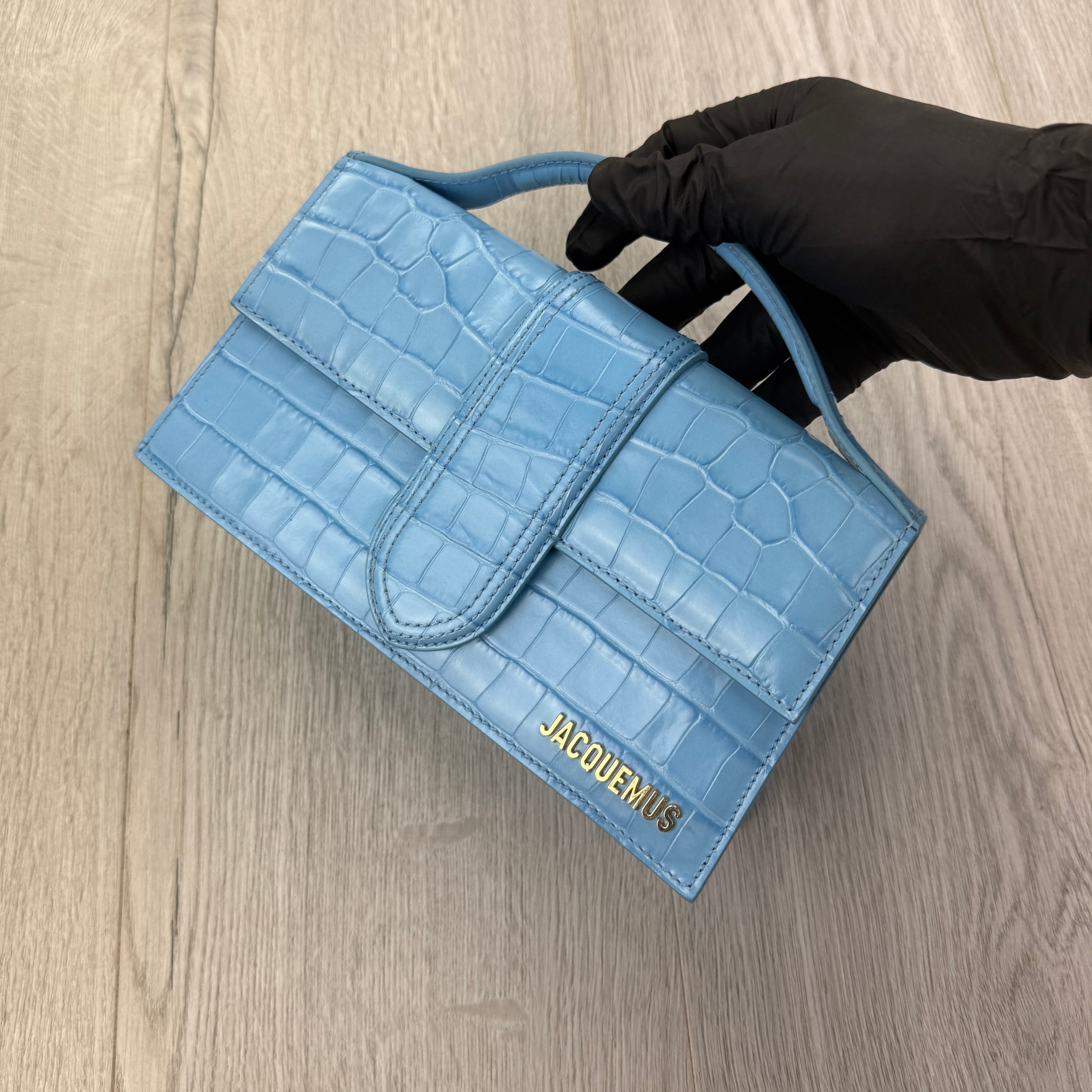 Jacquemus Women’s Baby Blue Large Bambino Bag