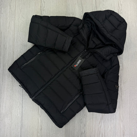 Prada Men’s Black Padded Down Jacket - 50 (Fit Small/Medium)