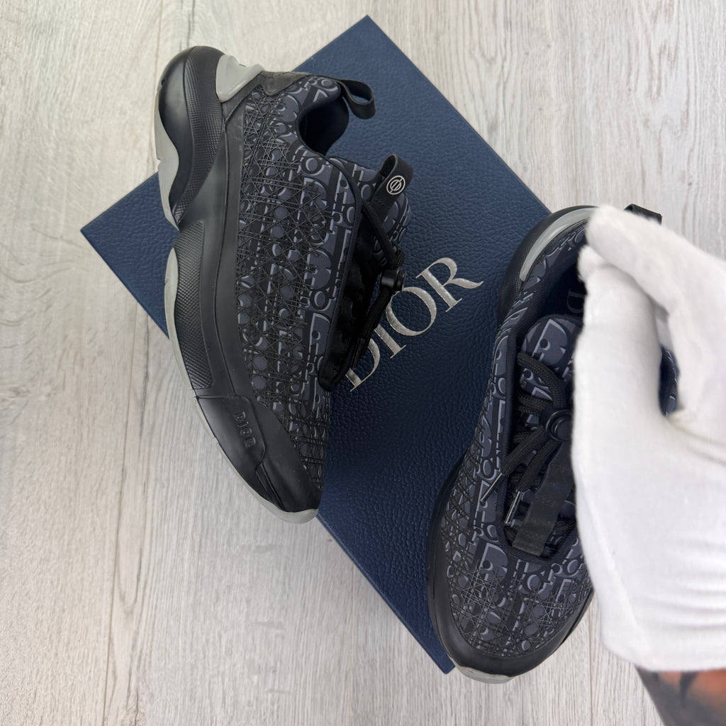 Dior B24 Men’s Black Trainers - Uk 7