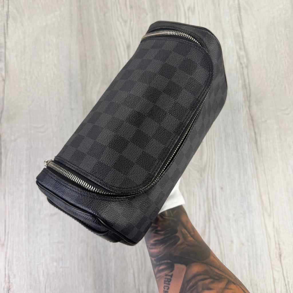 Louis Vuitton Black Monogram Toiletry Pouch
