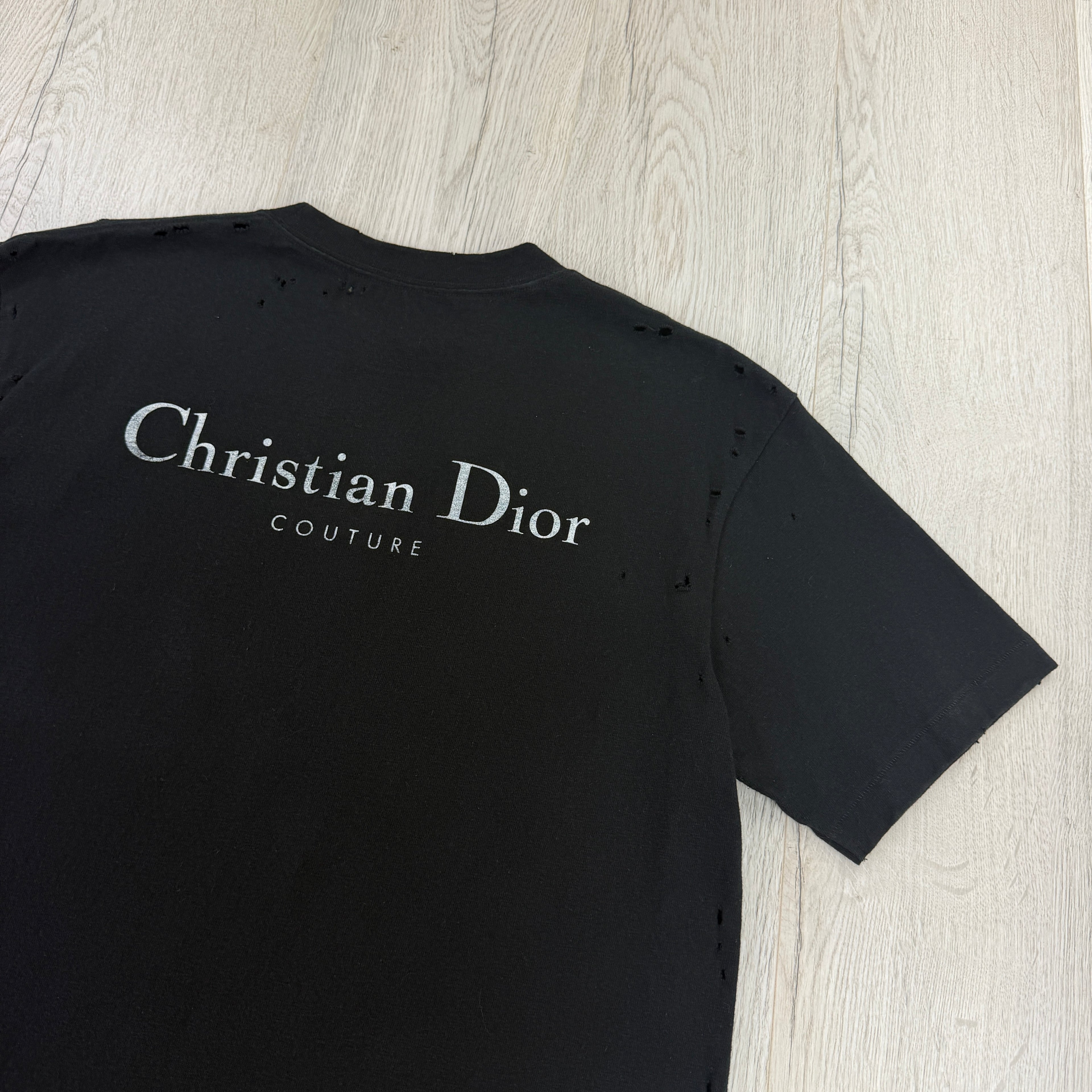 Christian Dior ‘Couture’ Men’s Black T-shirt - Medium