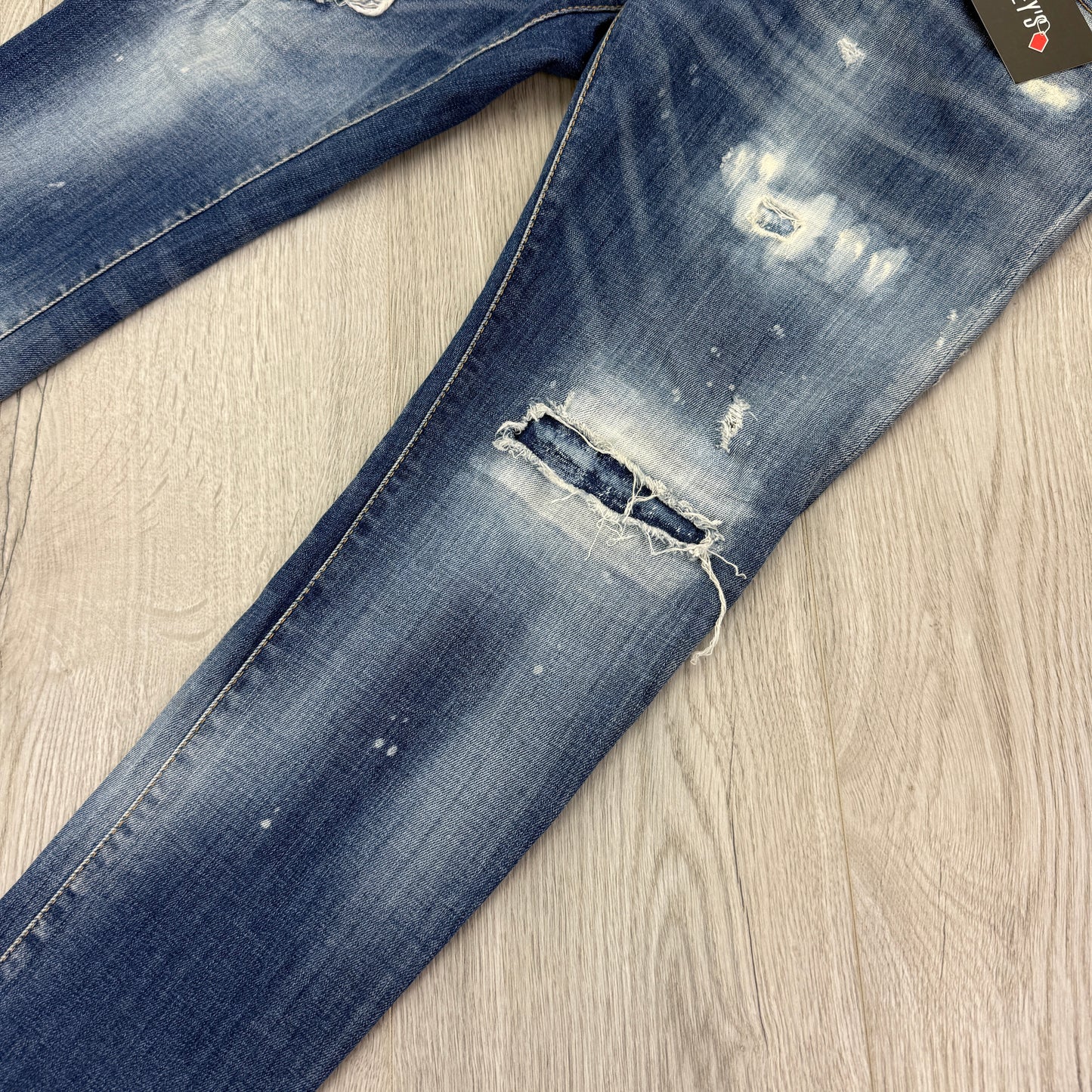 Dsquared2 Men’s Distressed Skater Jeans - 48 (Uk 30)