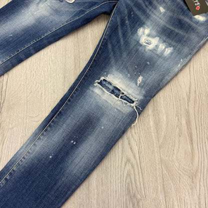 Dsquared2 Men’s Distressed Skater Jeans - 48 (Uk 30)