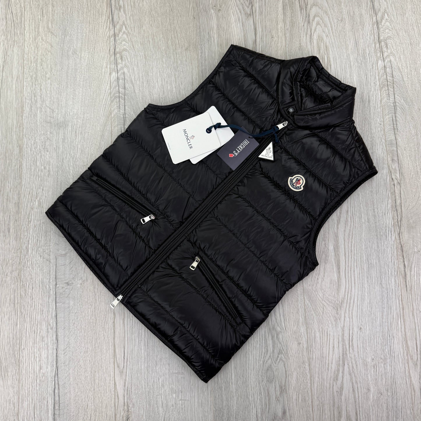 Moncler Men’s Black GUI Down Gilet