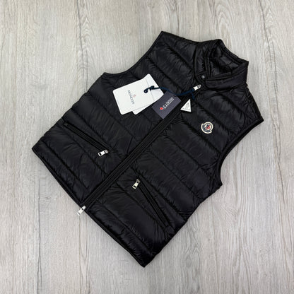 Moncler Men’s Black GUI Down Gilet