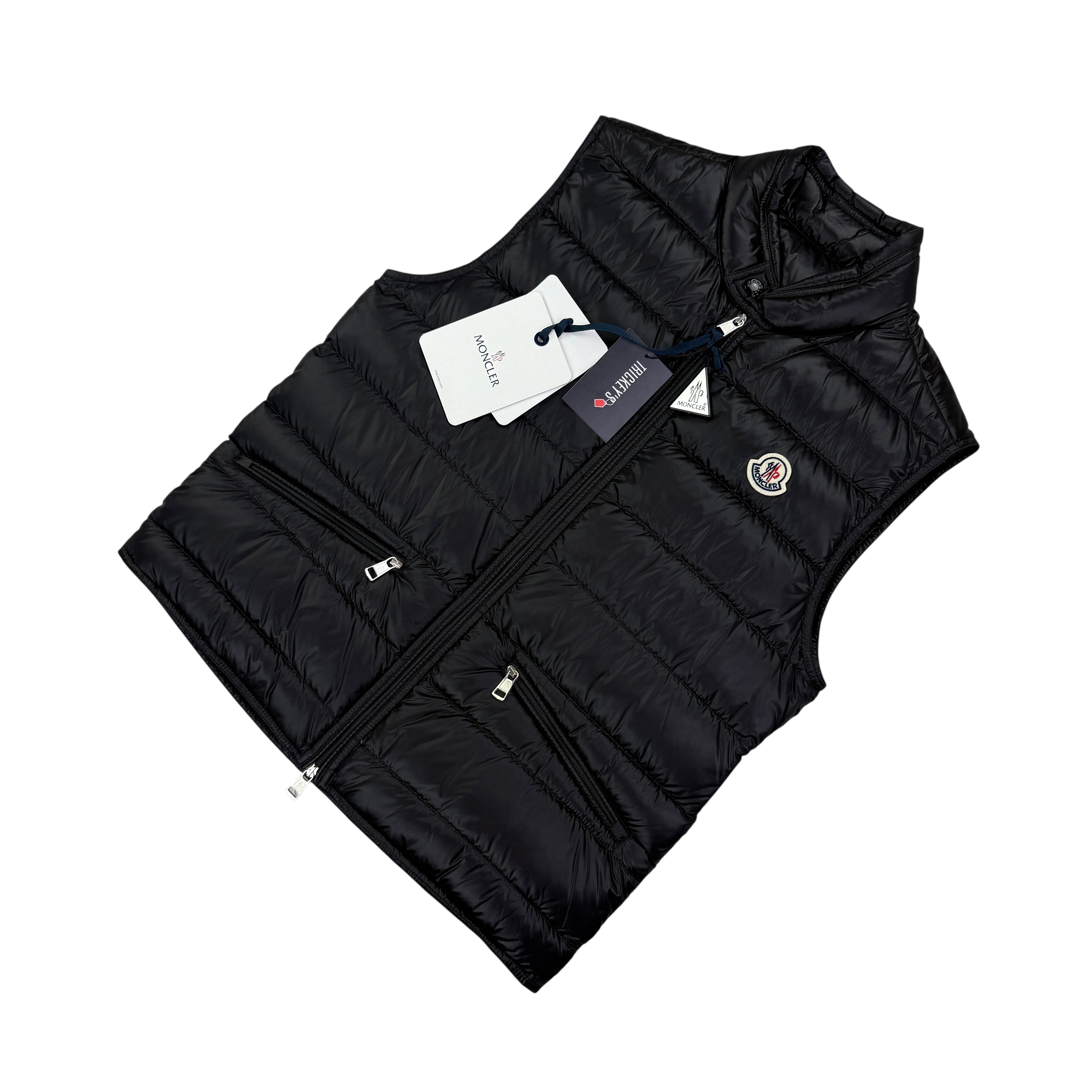 Moncler Men’s Black GUI Down Gilet