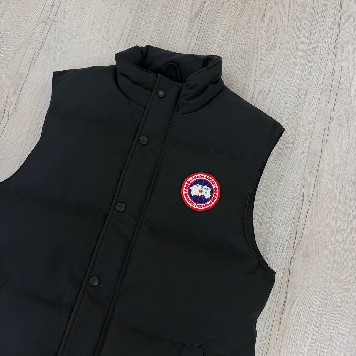 Canada Goose Men’s Black Freestyle Bodywarmer - Small