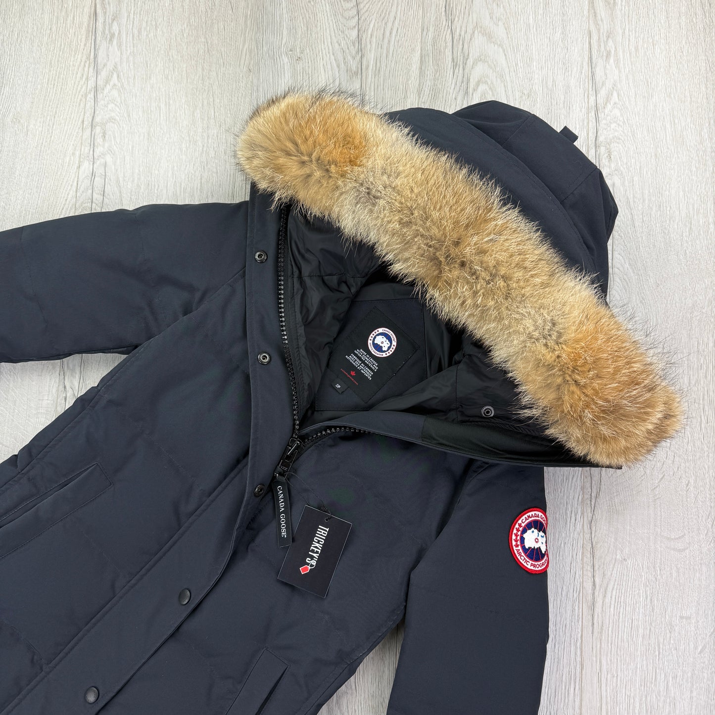 Canada Goose Women’s Navy Shelburne Parker Jacket - Small