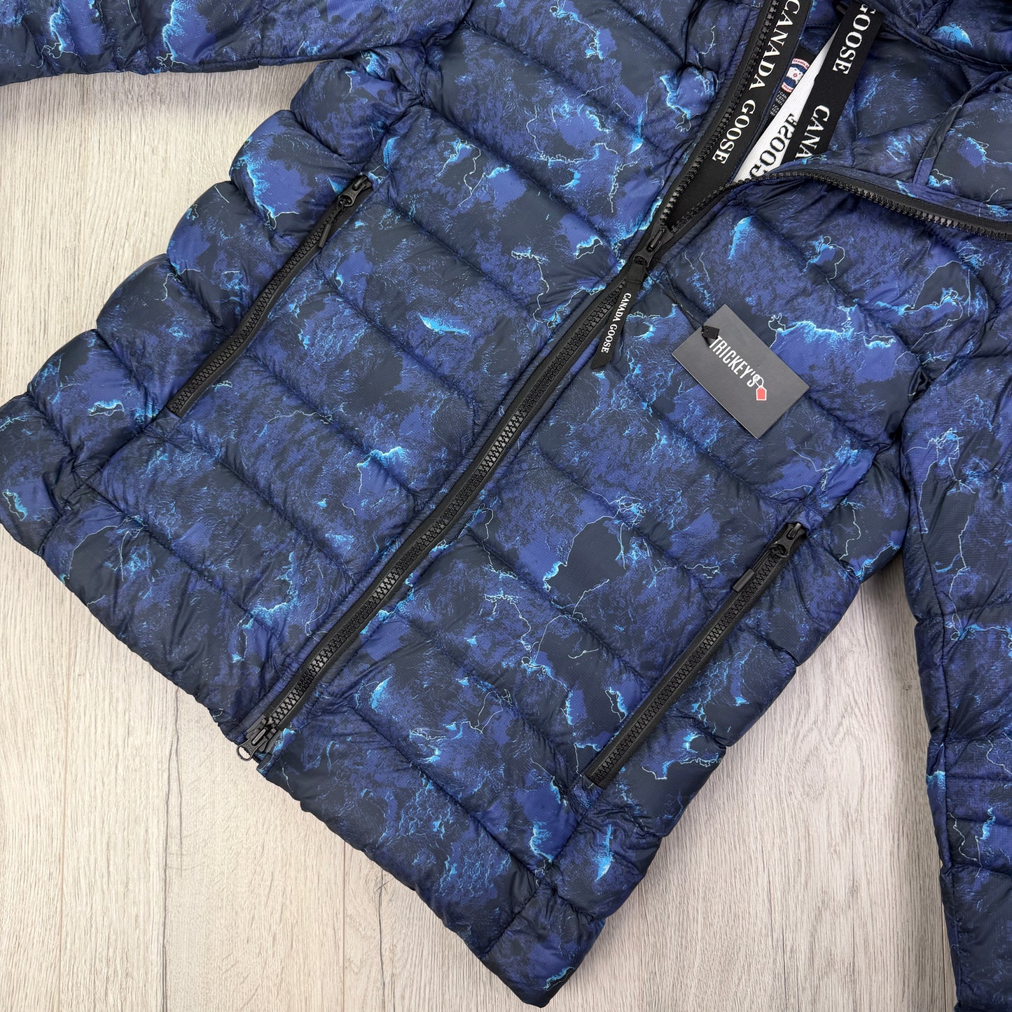 Canada Goose Men’s Coastline Blue Crofton Down Jacket - Medium