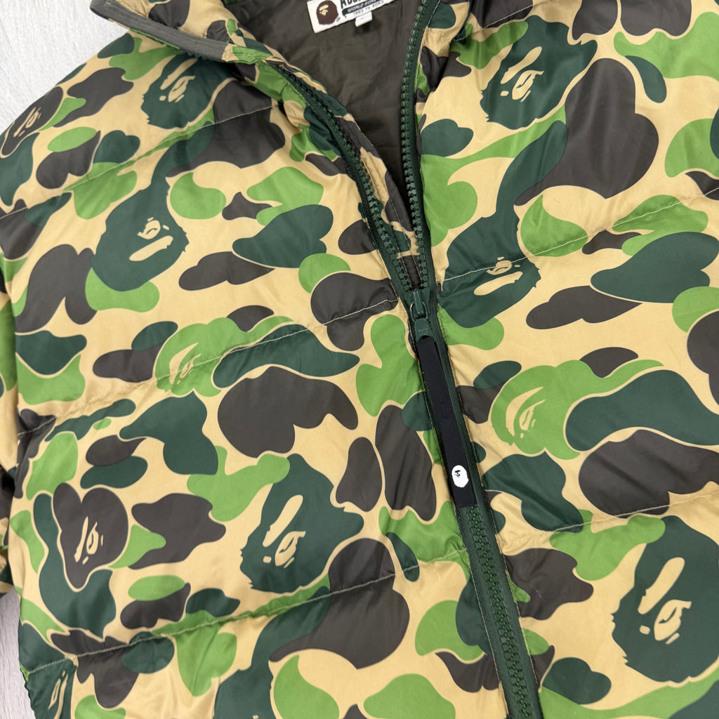 BAPE 1st Camo Down Jacket / Puffer Large