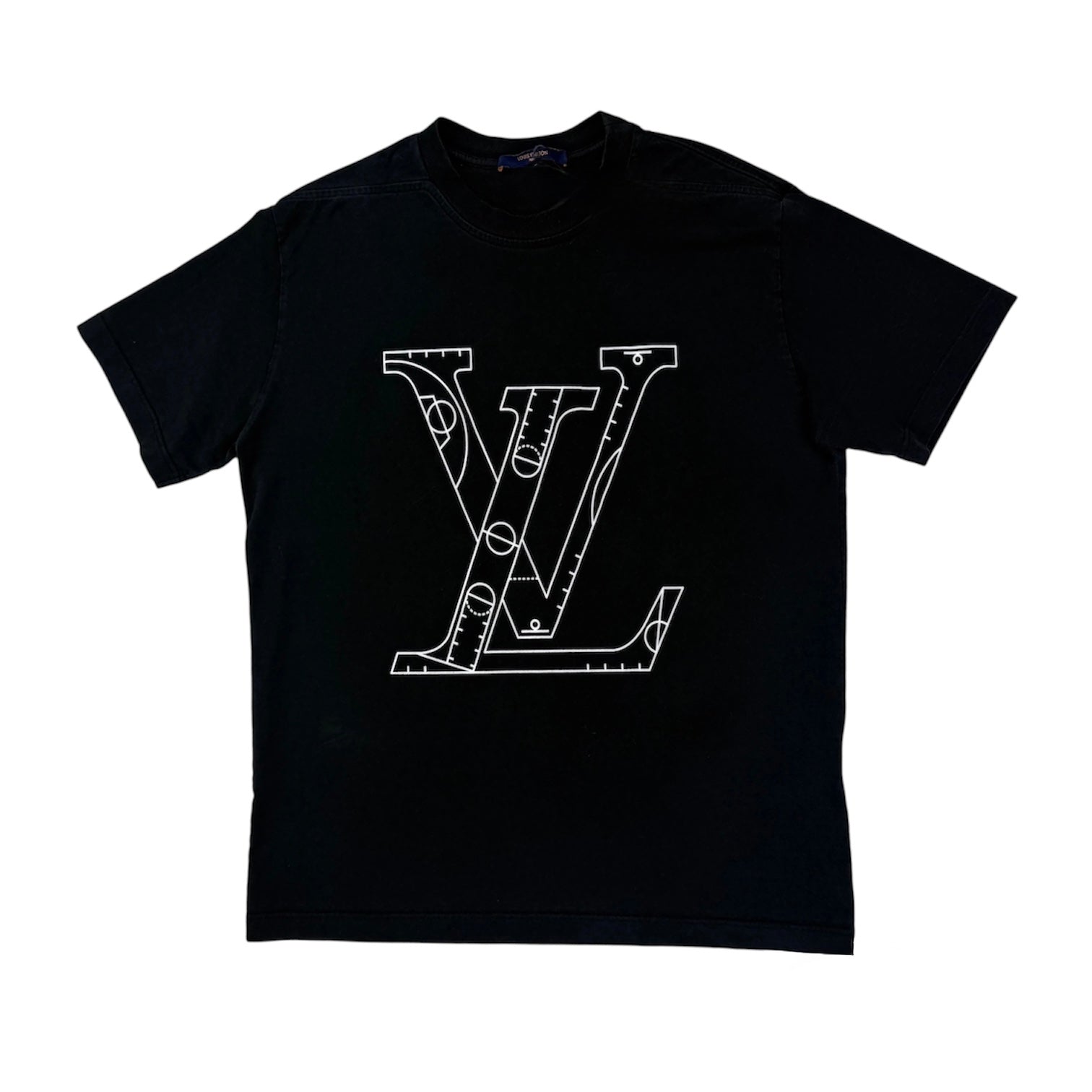 Louis Vuitton x NBA ‘ASSO CIATION’ Black T-shirt - Small