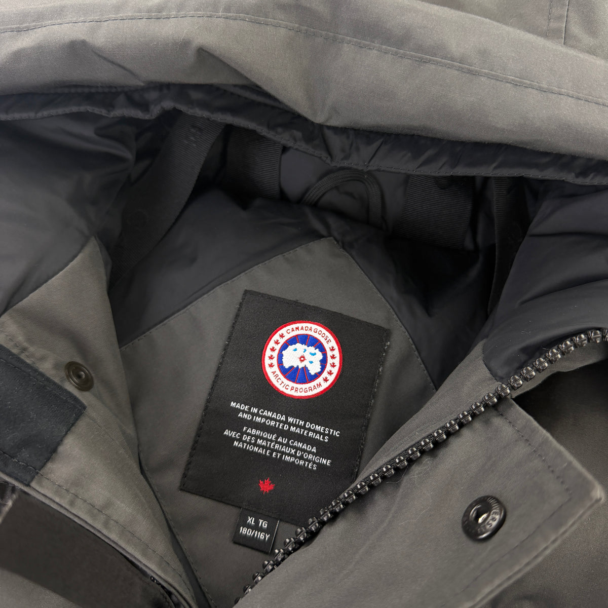 Canada Goose Men’s Graphite MacMillan Jacket - XL