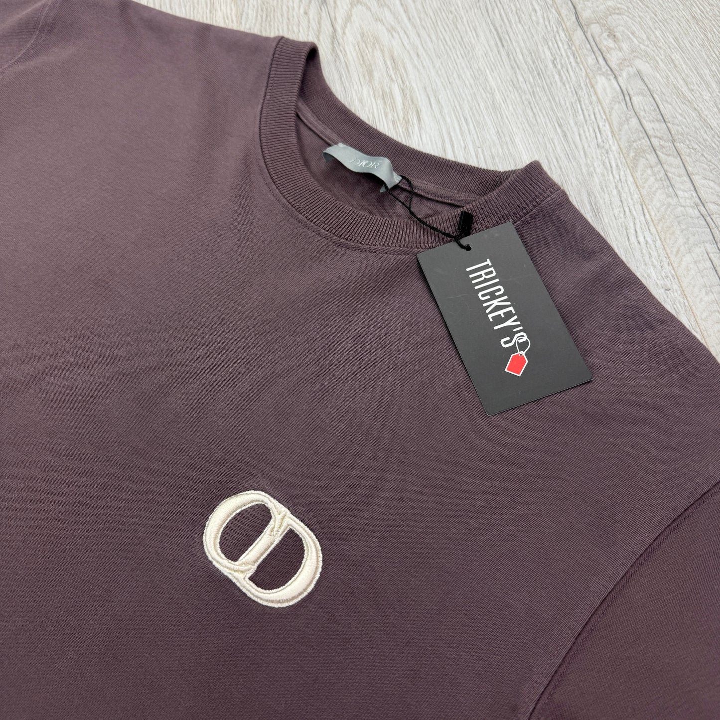 Christian Dior Men’s Lavender T-shirt - Small Oversized