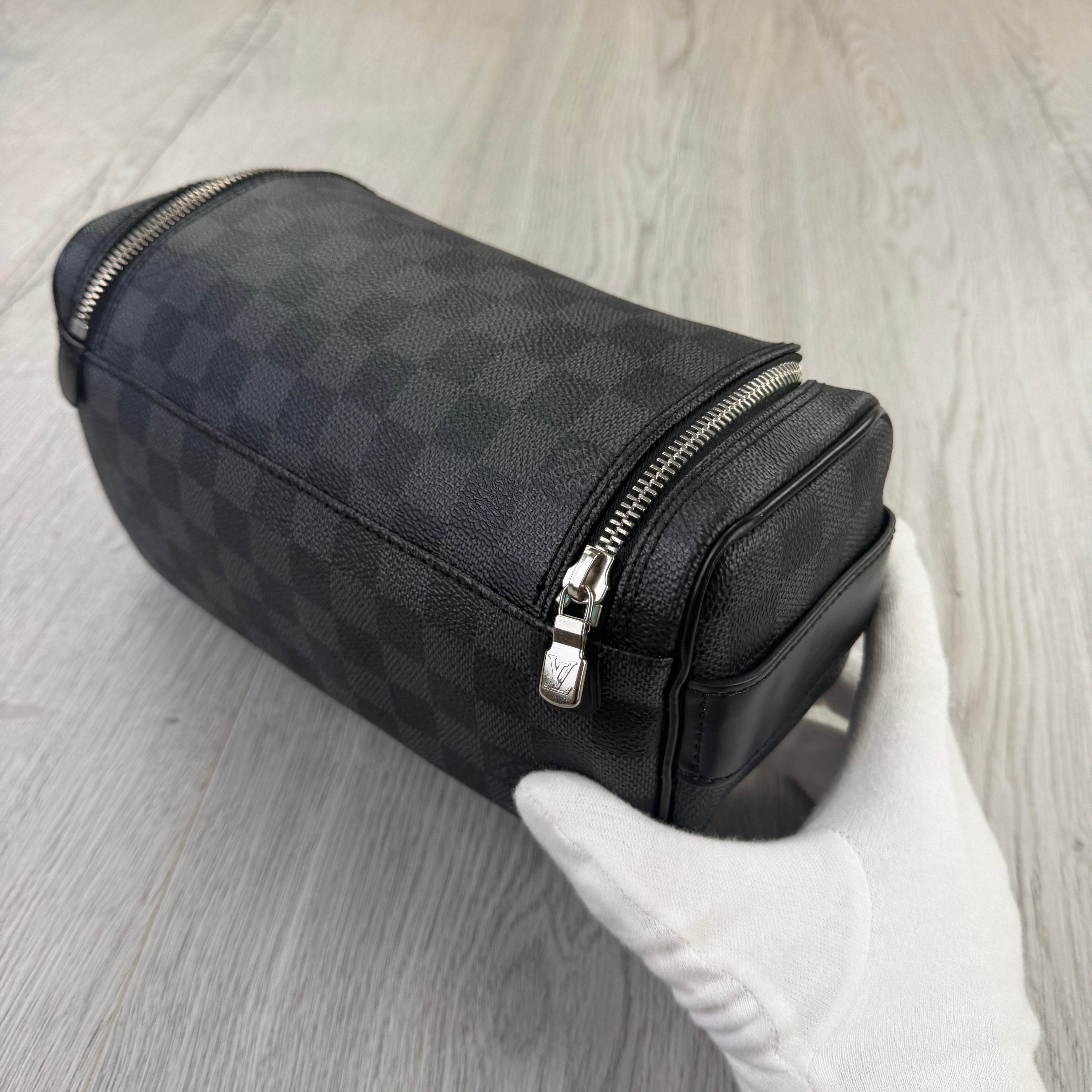 Louis Vuitton Black Monogram Toiletry Pouch