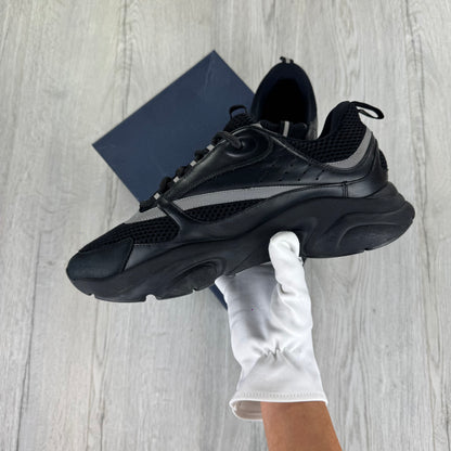 Dior B22 Men’s Triple Black Trainers - 46 (Fit Uk 11)