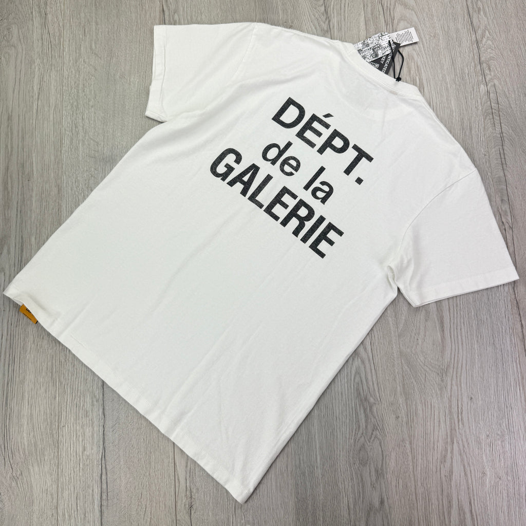 Gallery Dept Men’s White T-shirt - Oversized