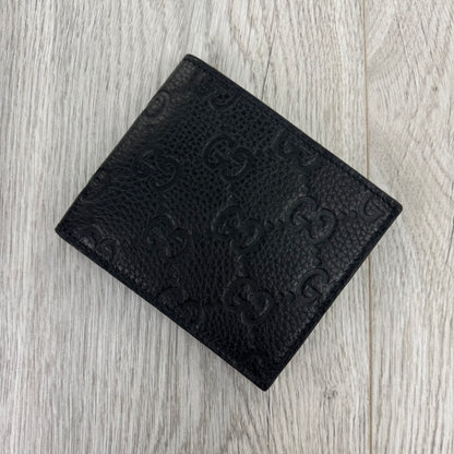 Gucci Men’s GG Leather Monogram Wallet