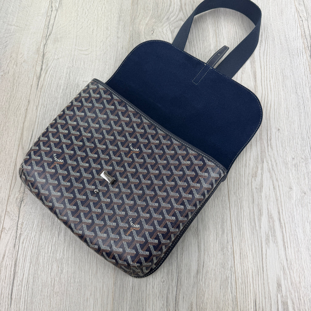 Goyard Men’s Navy Coursier Messenger Bag