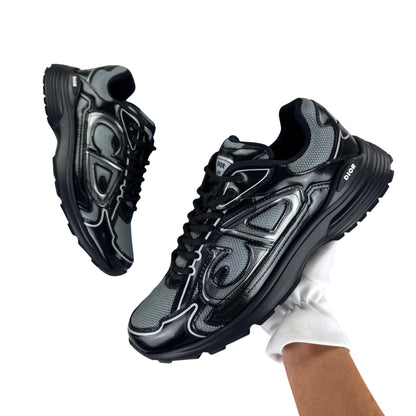 Dior B30 Men’s Black Countdown Trainers - 41 ( Fit Uk 7)