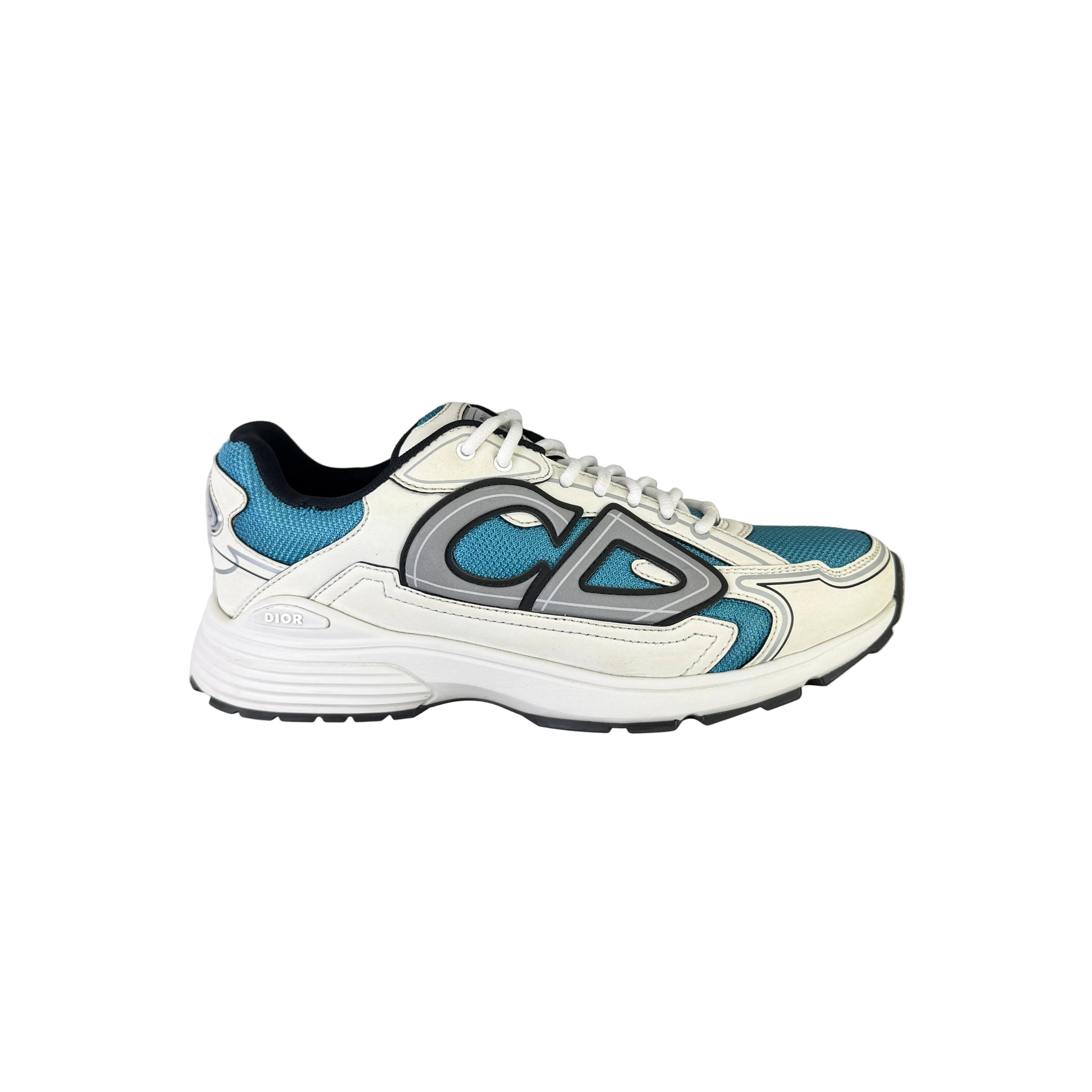 Dior B30 Men’s Beige & Blue Trainers - 41 (Uk 7)