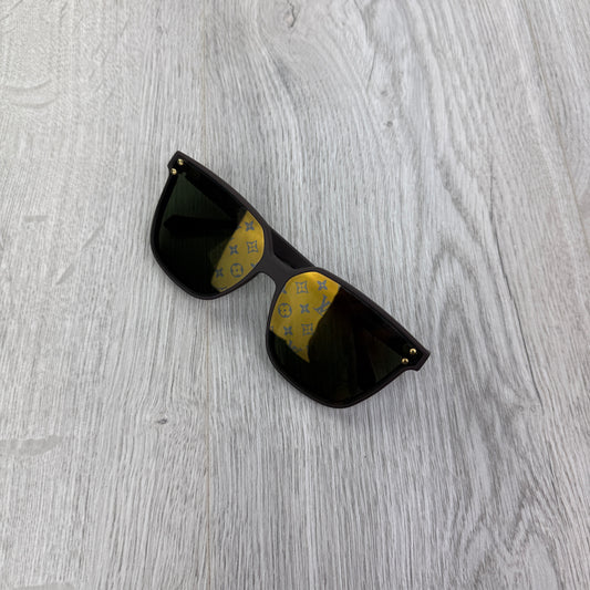 Louis Vuitton Brown Monogram Waimea Large Square Sunglasses