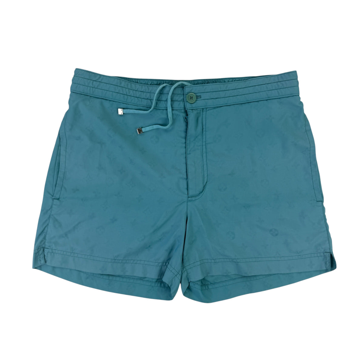 Louis Vuitton Men’s Baby Blue Swim Shorts - Small
