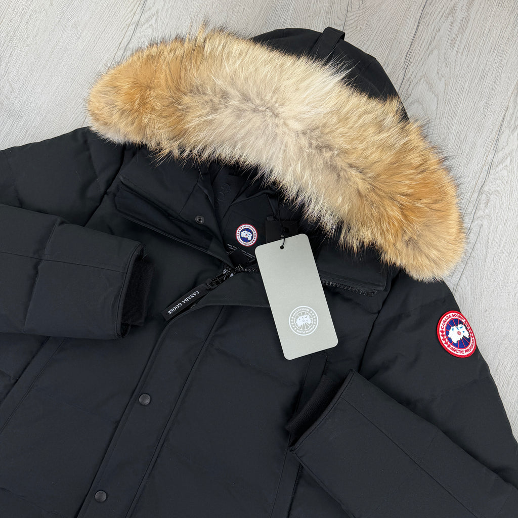 Canada Goose Men’s Black Wyndham Parker Jacket - Medium